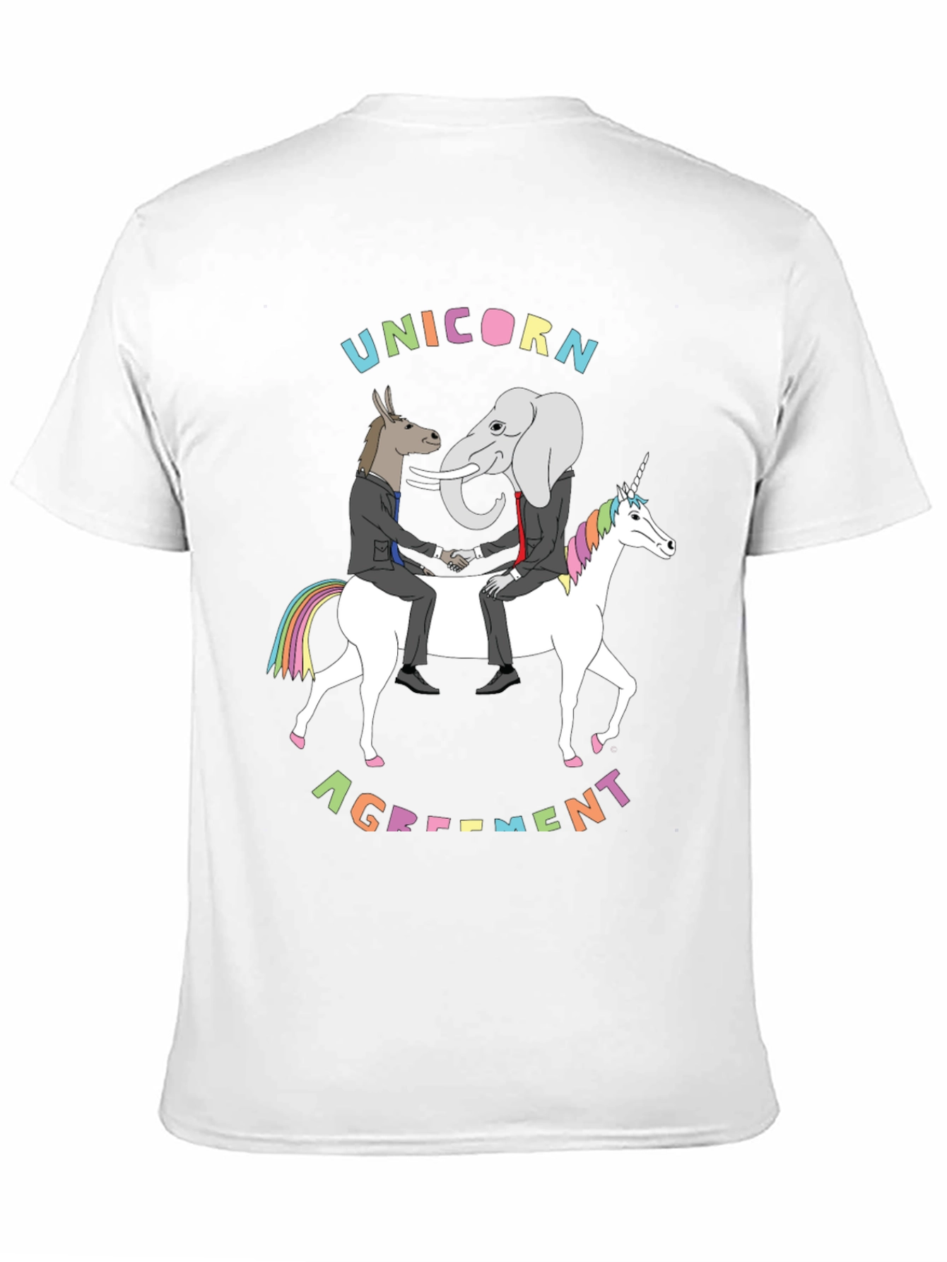 Camiseta Unisex: Acuerdo Unicornio