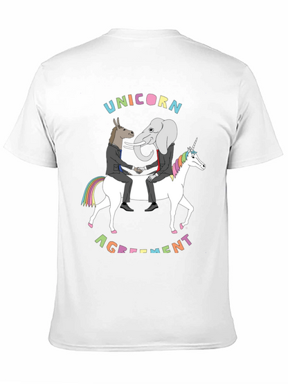 Camiseta Unisex: Acuerdo Unicornio