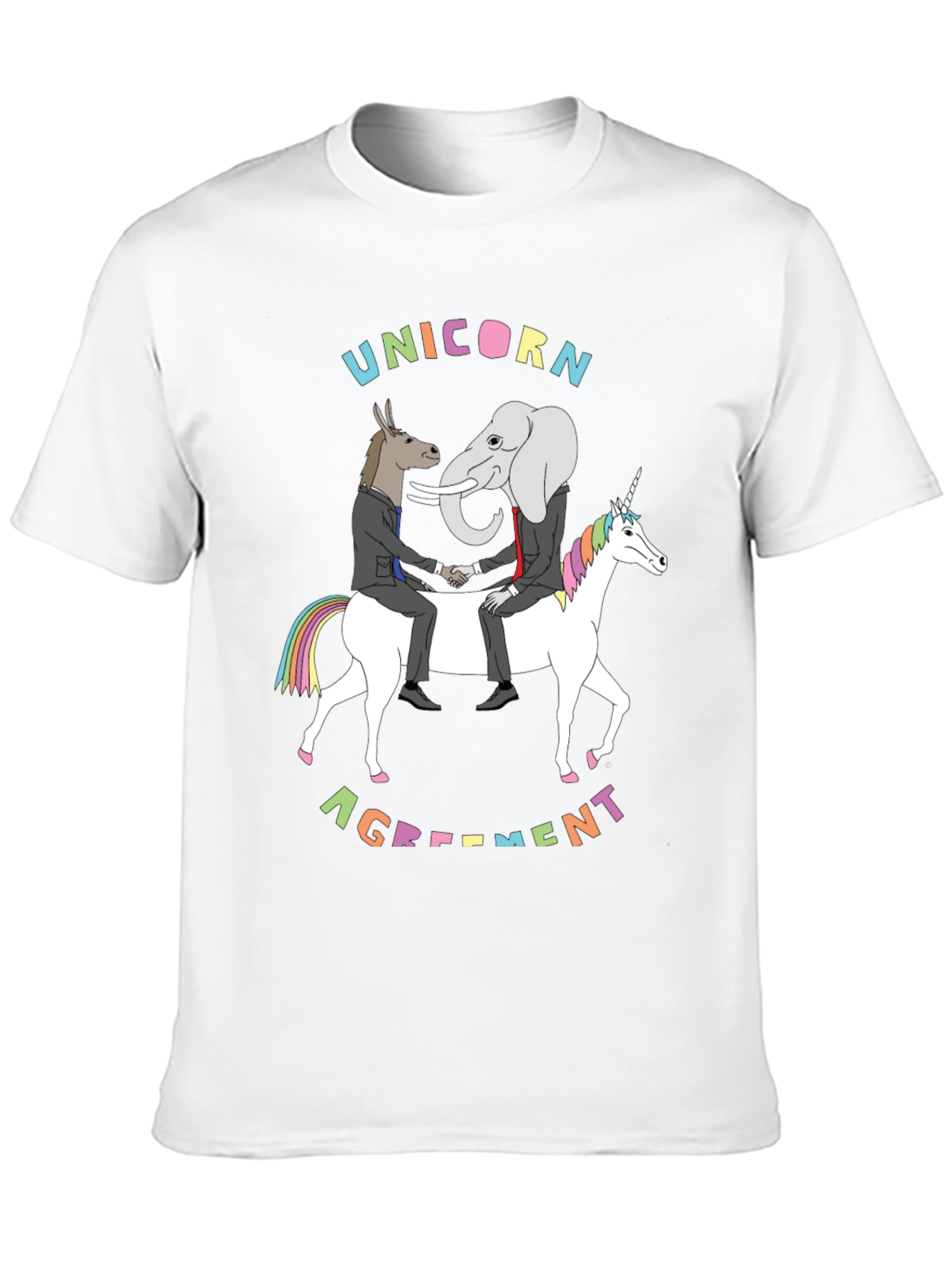 Camiseta Unisex: Acuerdo Unicornio