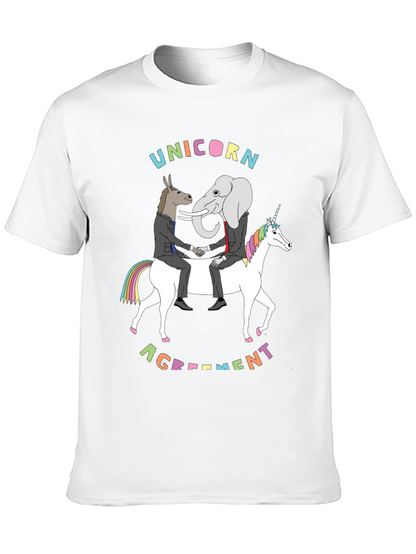 Camiseta Unisex: Acuerdo Unicornio