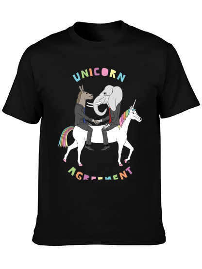 Camiseta Unisex: Acuerdo Unicornio