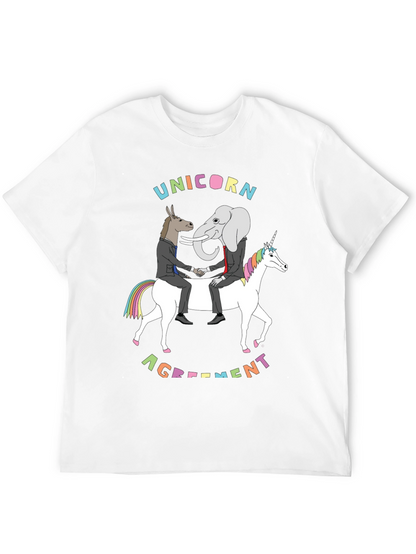 Camiseta Unisex: Acuerdo Unicornio