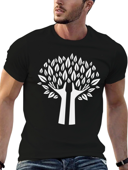 Camiseta Negra Árbol de la Vida Unisex