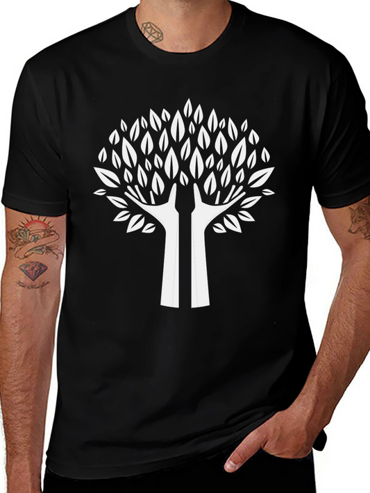 Camiseta Negra Árbol de la Vida Unisex
