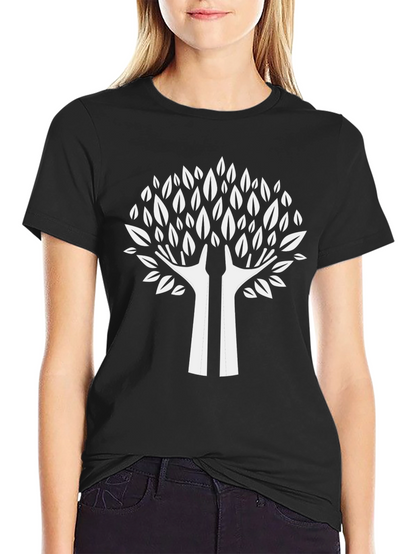 Camiseta Negra Árbol de la Vida Unisex