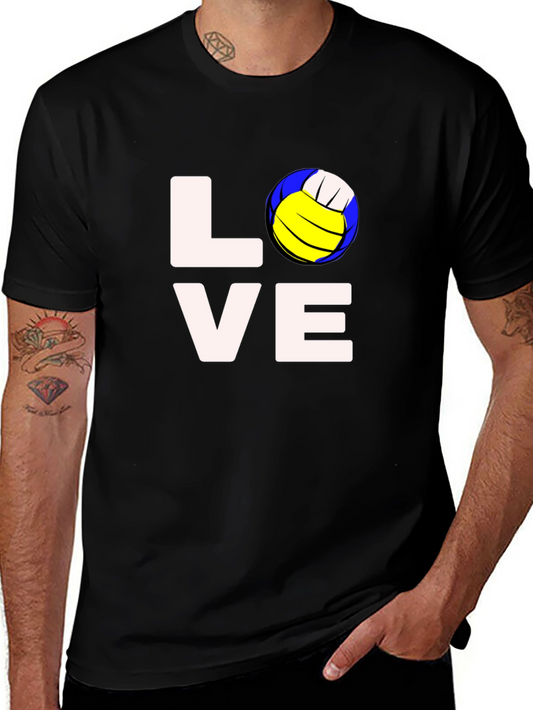 Camiseta Negra LOVE Voleibol