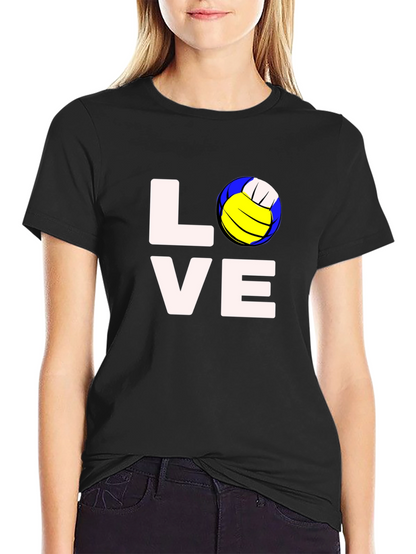 Camiseta Negra LOVE Voleibol