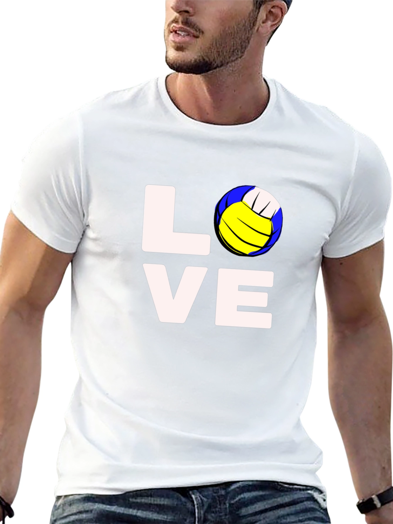 Camiseta Negra LOVE Voleibol