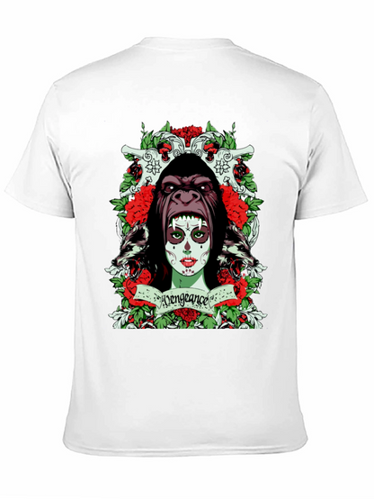 Camiseta Negra con Diseño Venganza