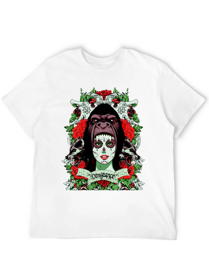 Camiseta Negra con Diseño Venganza