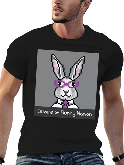 Camiseta Negra Citizens of Bunny Nation