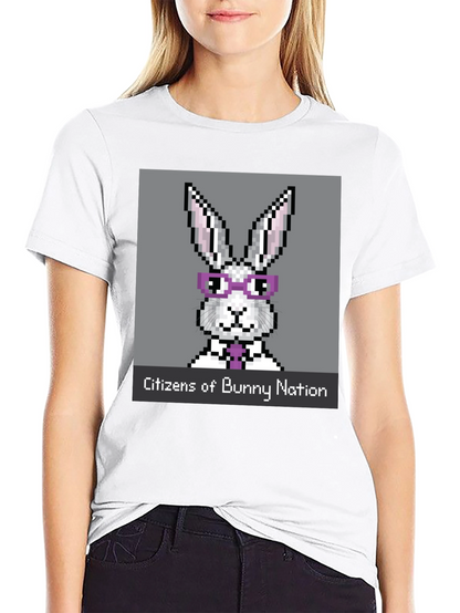 Camiseta Negra Citizens of Bunny Nation