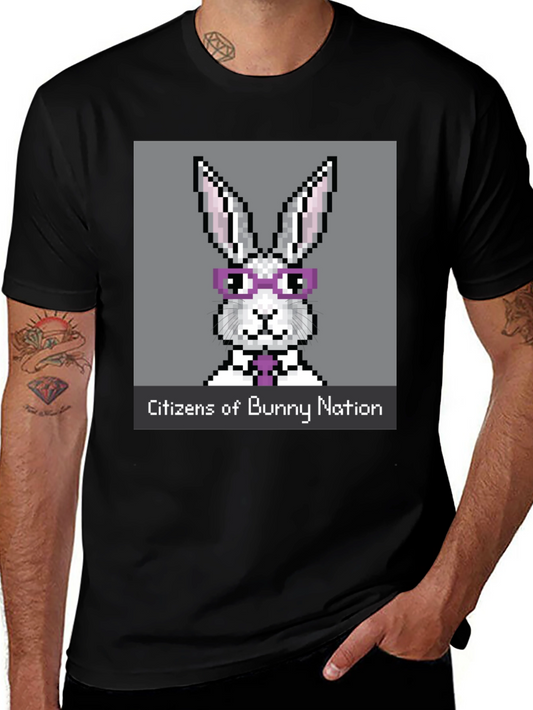 Camiseta Negra Citizens of Bunny Nation