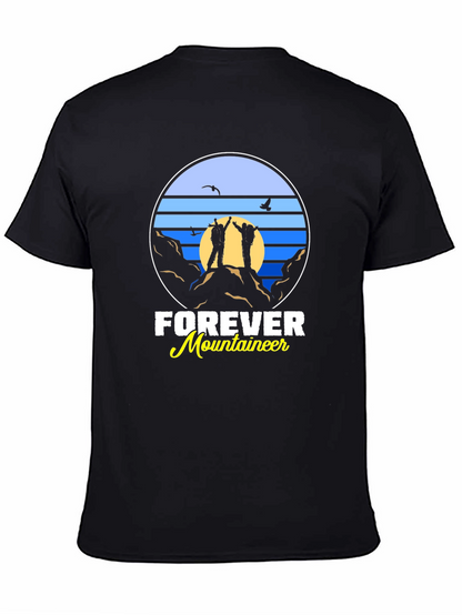 Camiseta Negra Forever Mountaineer