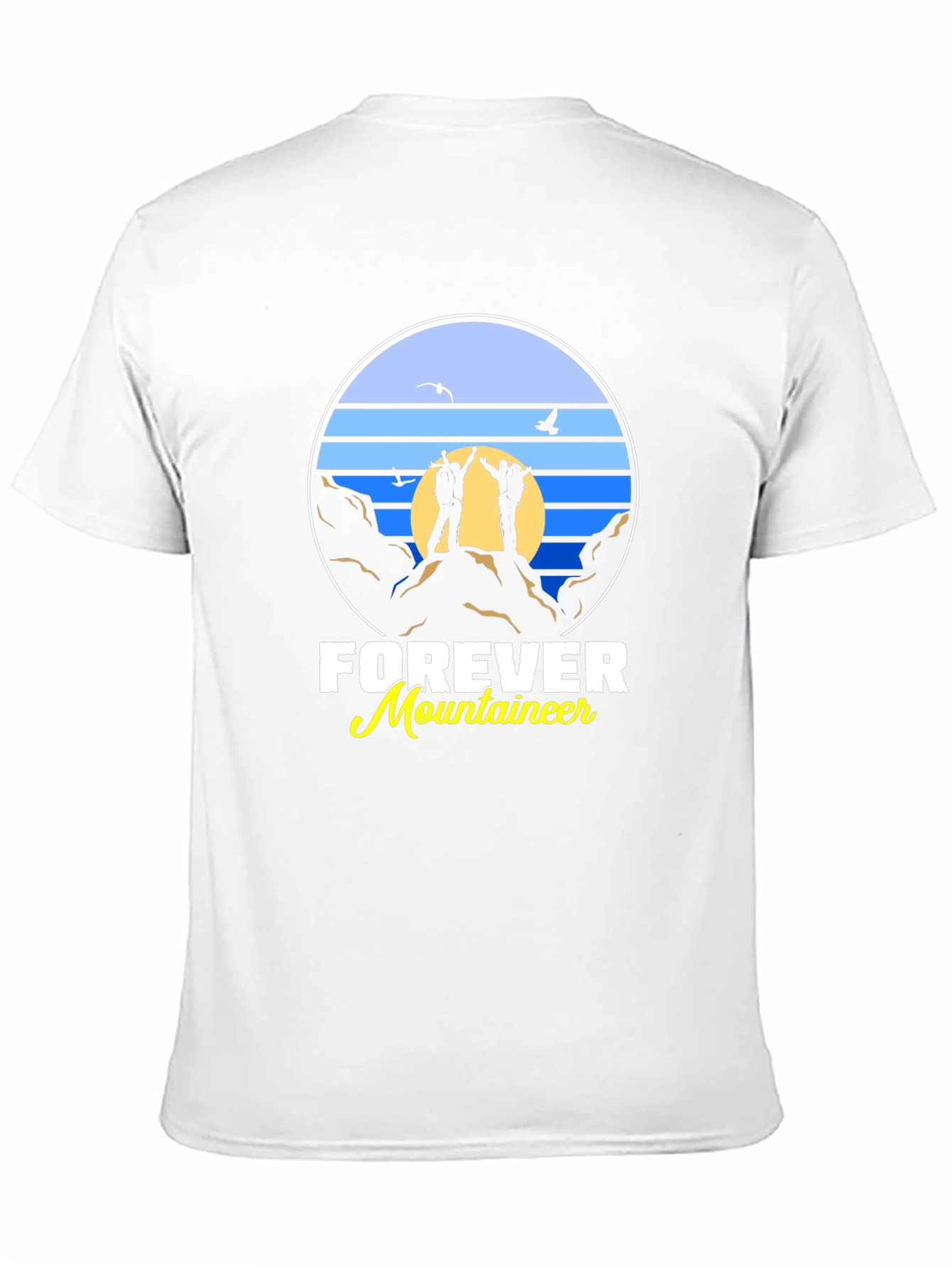 Camiseta Negra Forever Mountaineer