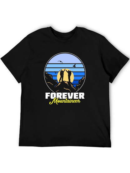 Camiseta Negra Forever Mountaineer