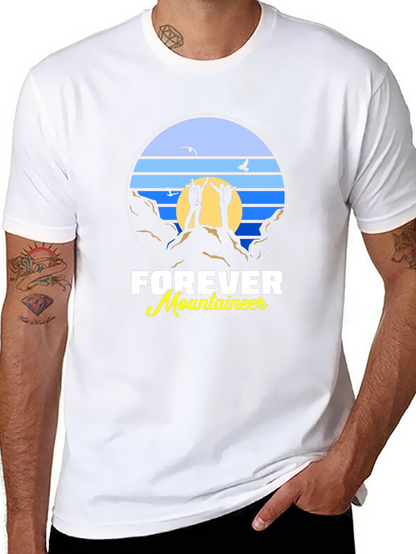 Camiseta Negra Forever Mountaineer