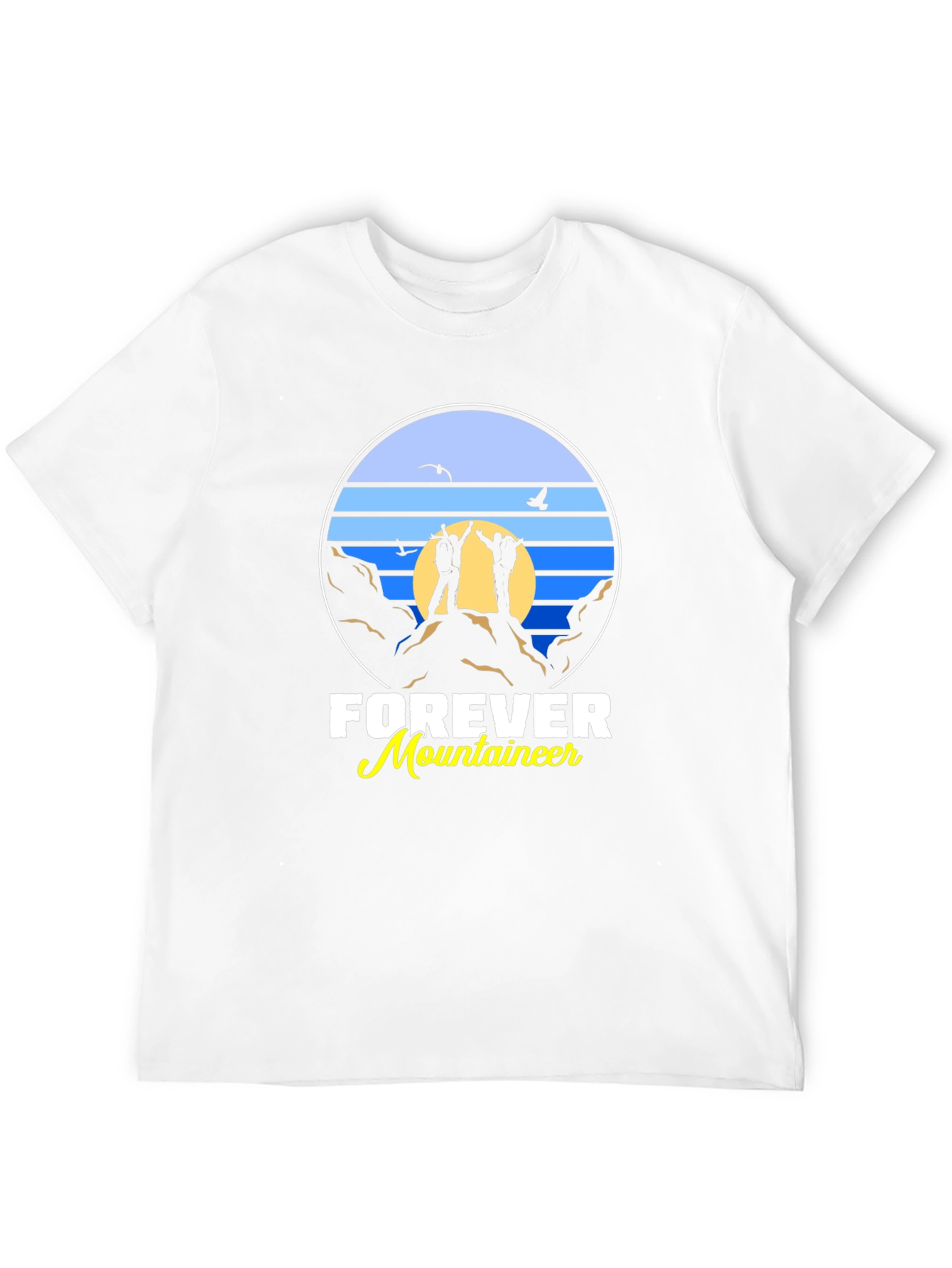 Camiseta Negra Forever Mountaineer