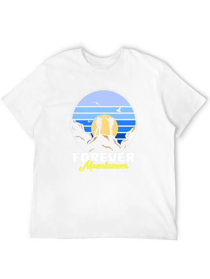 Camiseta Negra Forever Mountaineer