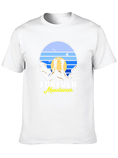 Camiseta Negra Forever Mountaineer