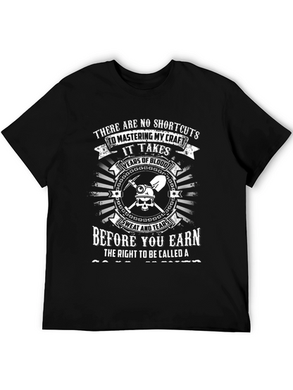 Camiseta Negra: Sin Atajos Para Dominar el Oficio