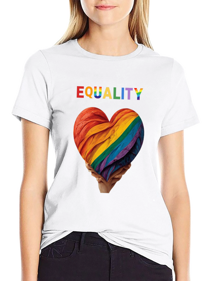 Camiseta Igualdad Corazón Orgullo LGBTQ