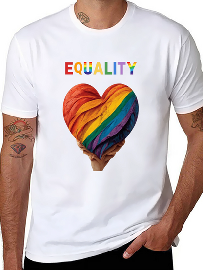 Camiseta Igualdad Corazón Orgullo LGBTQ