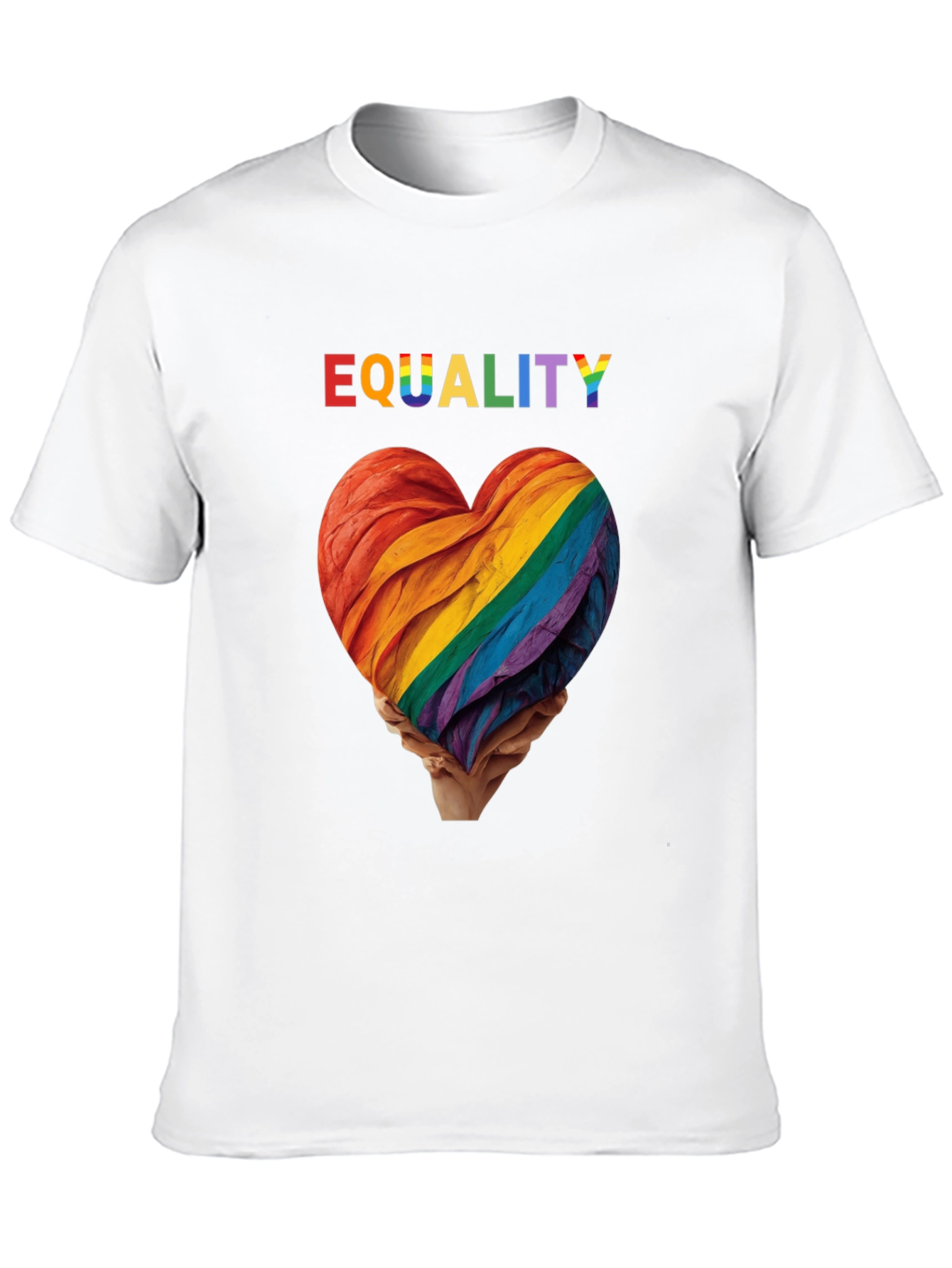 Camiseta Igualdad Corazón Orgullo LGBTQ