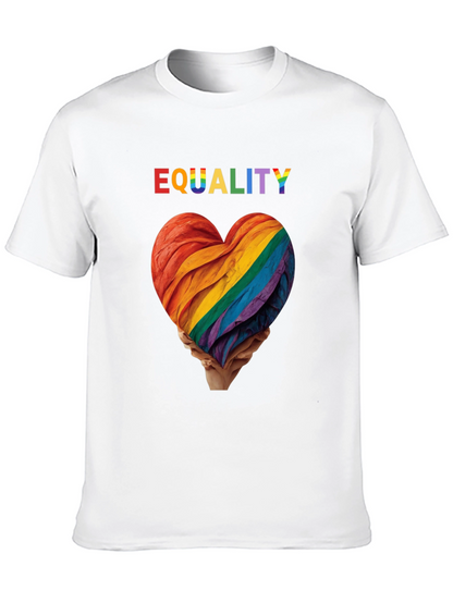 Camiseta Igualdad Corazón Orgullo LGBTQ
