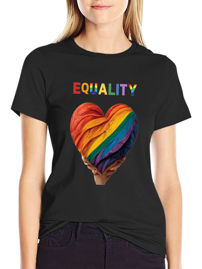 Camiseta Igualdad Corazón Orgullo LGBTQ