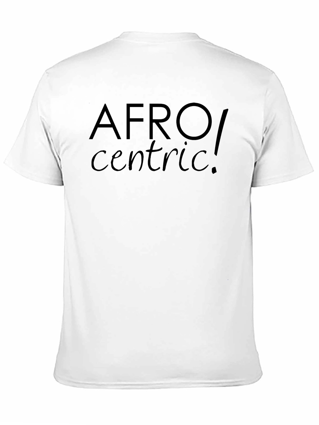 Camiseta Negra Afrocentric