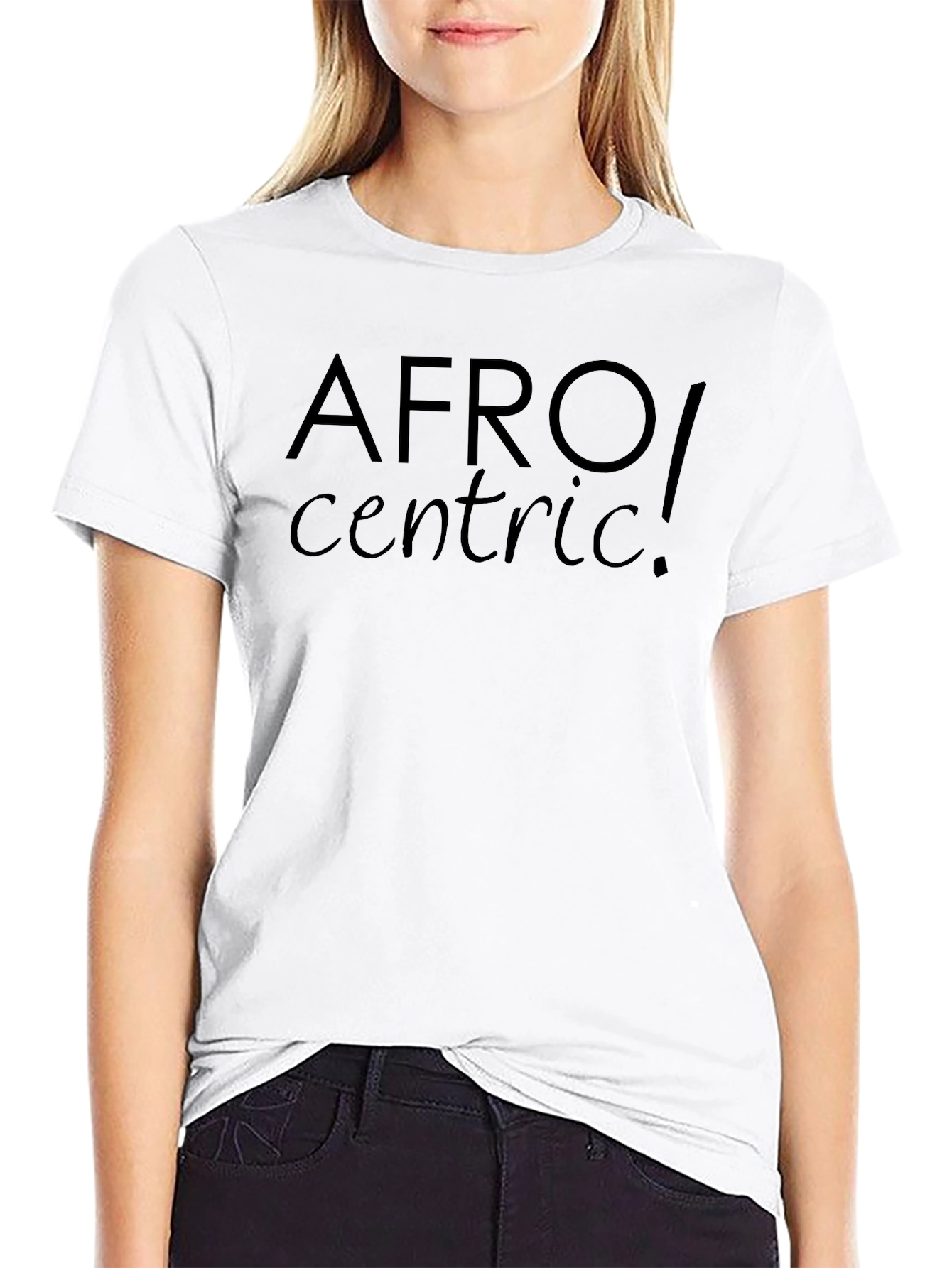 Camiseta Negra Afrocentric