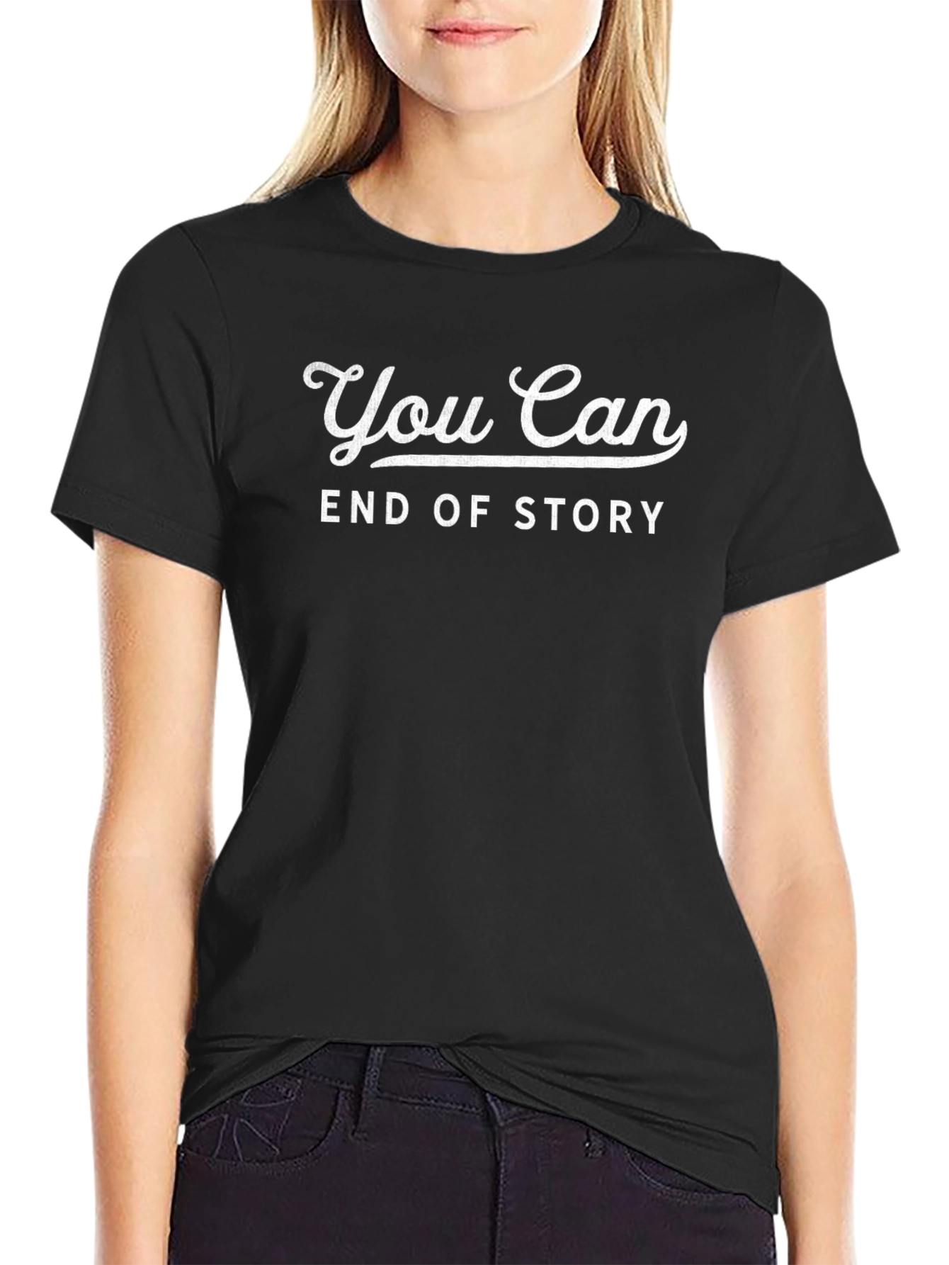Camiseta Negra You Can End of Story