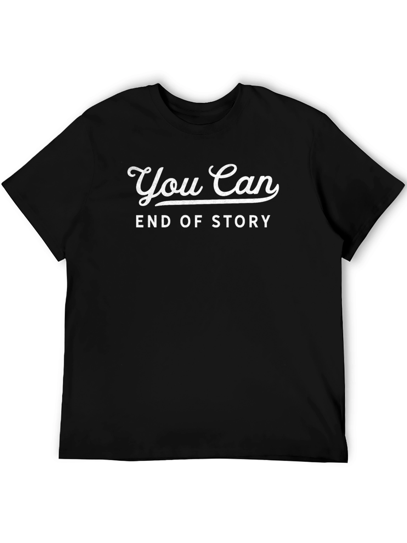 Camiseta Negra You Can End of Story