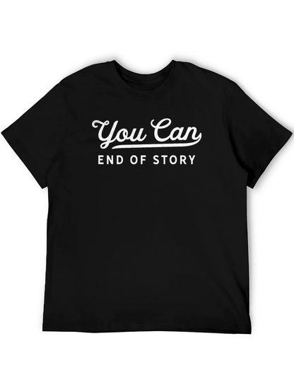 Camiseta Negra You Can End of Story