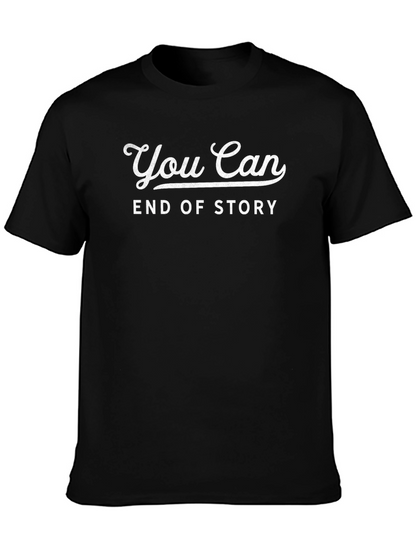 Camiseta Negra You Can End of Story