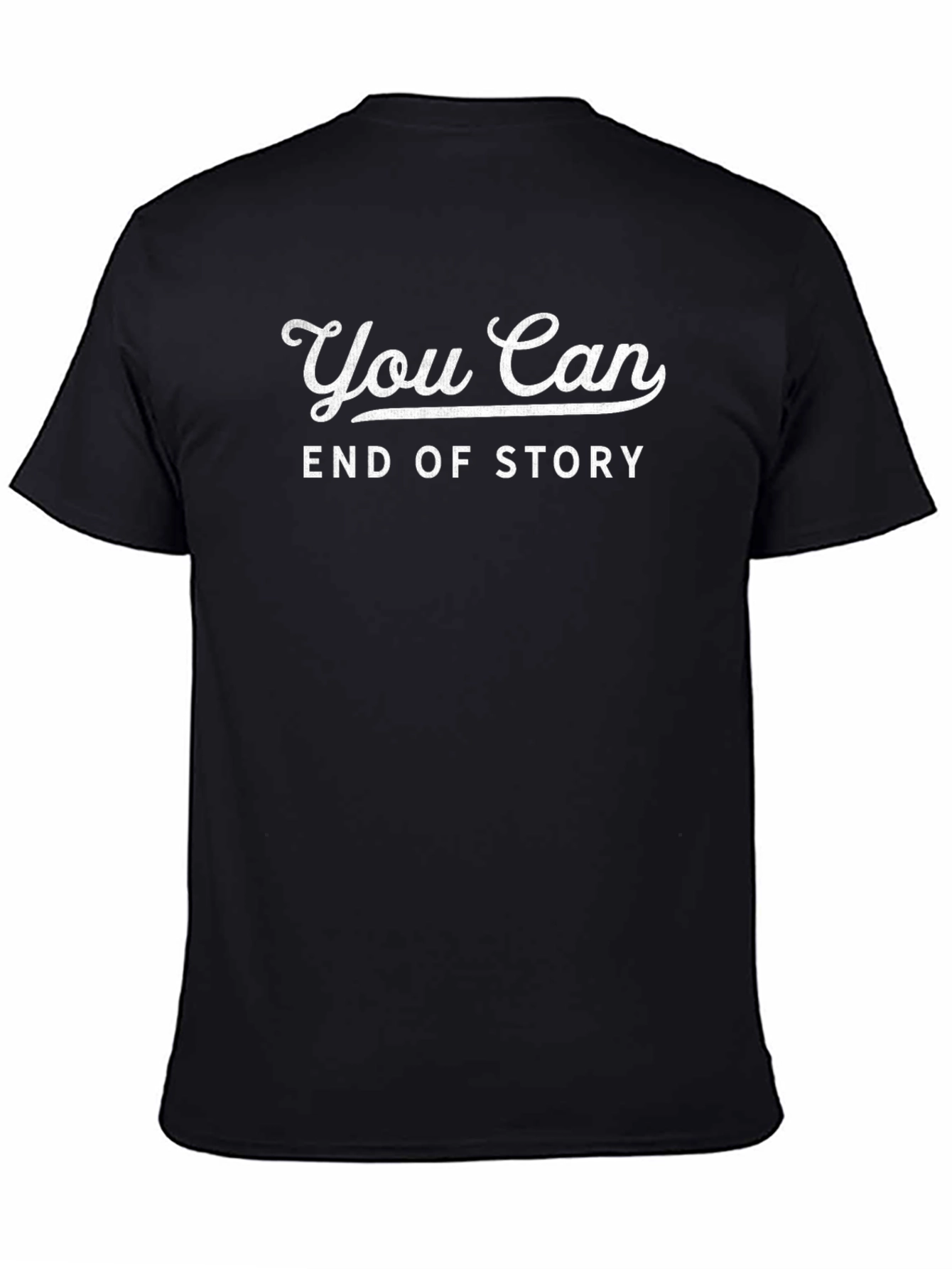 Camiseta Negra You Can End of Story