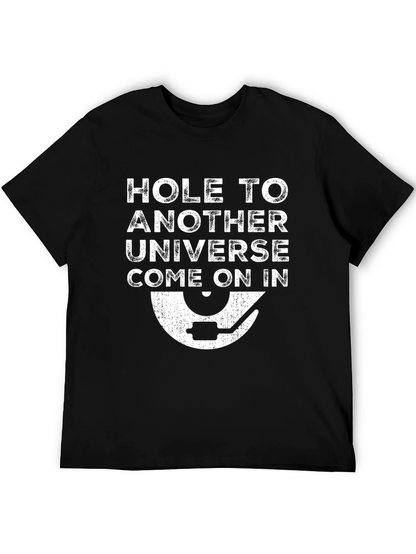 Camiseta Negra: Portal a Otro Universo