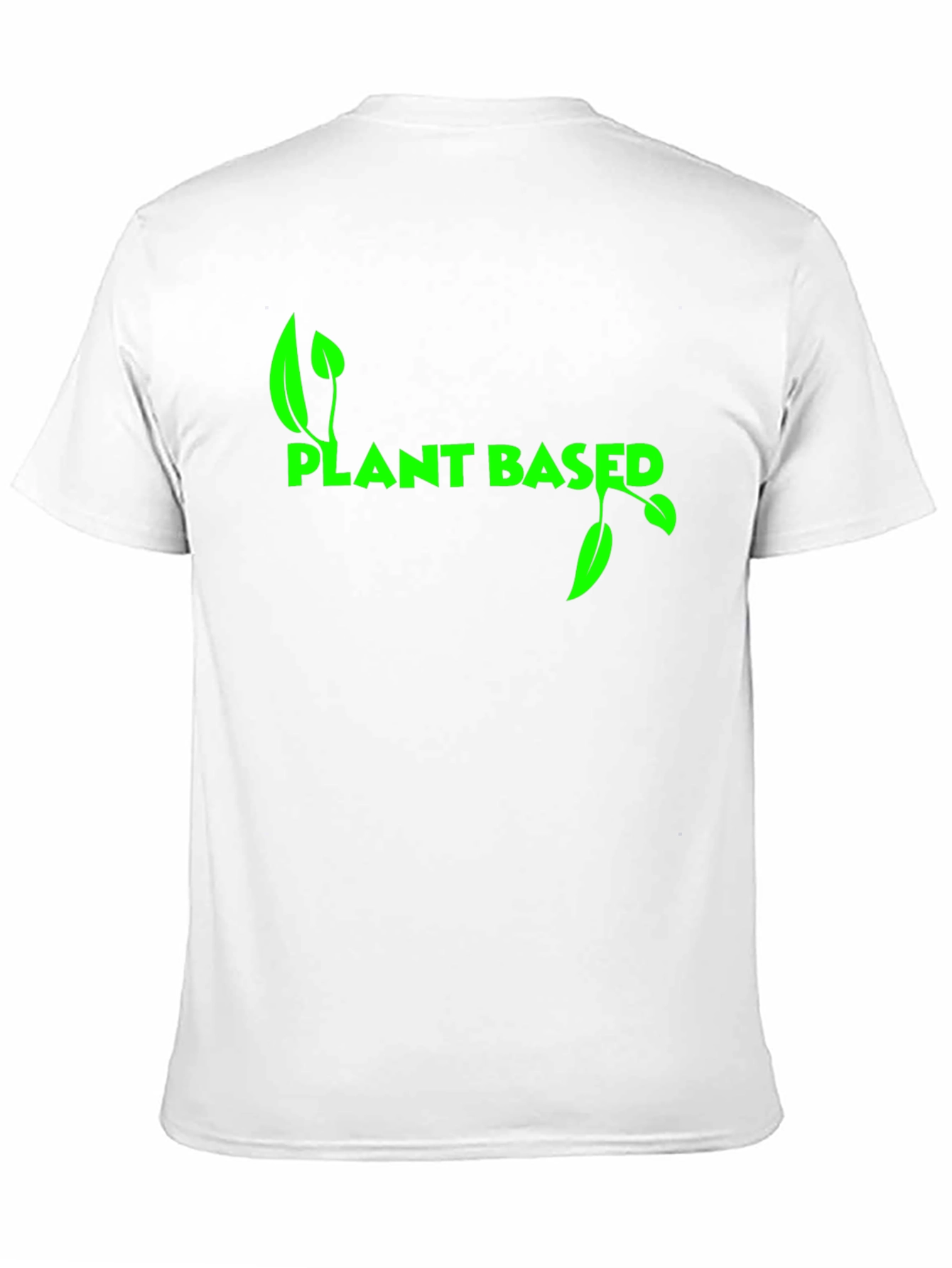 Camiseta Negra Plant Based para Hombre
