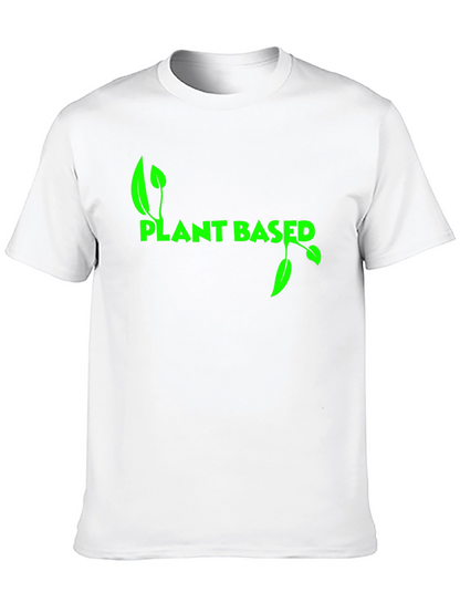 Camiseta Negra Plant Based para Hombre