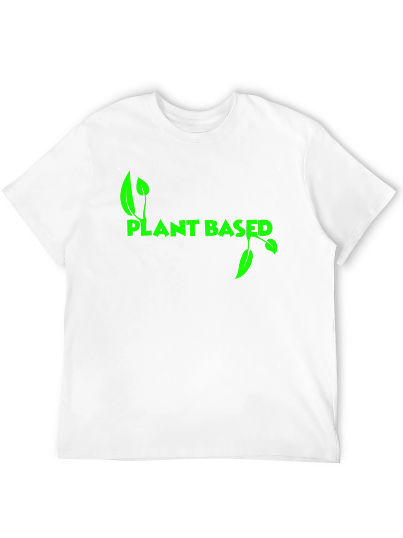 Camiseta Negra Plant Based para Hombre