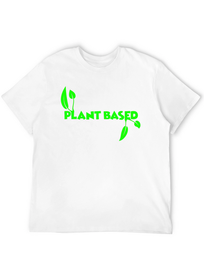 Camiseta Negra Plant Based para Hombre