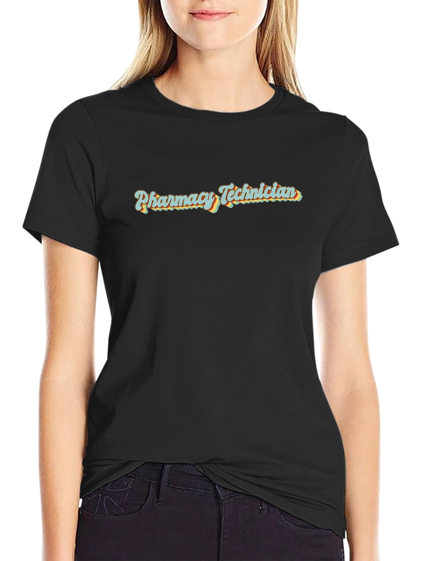 Camiseta Pharmacy Technician Negra