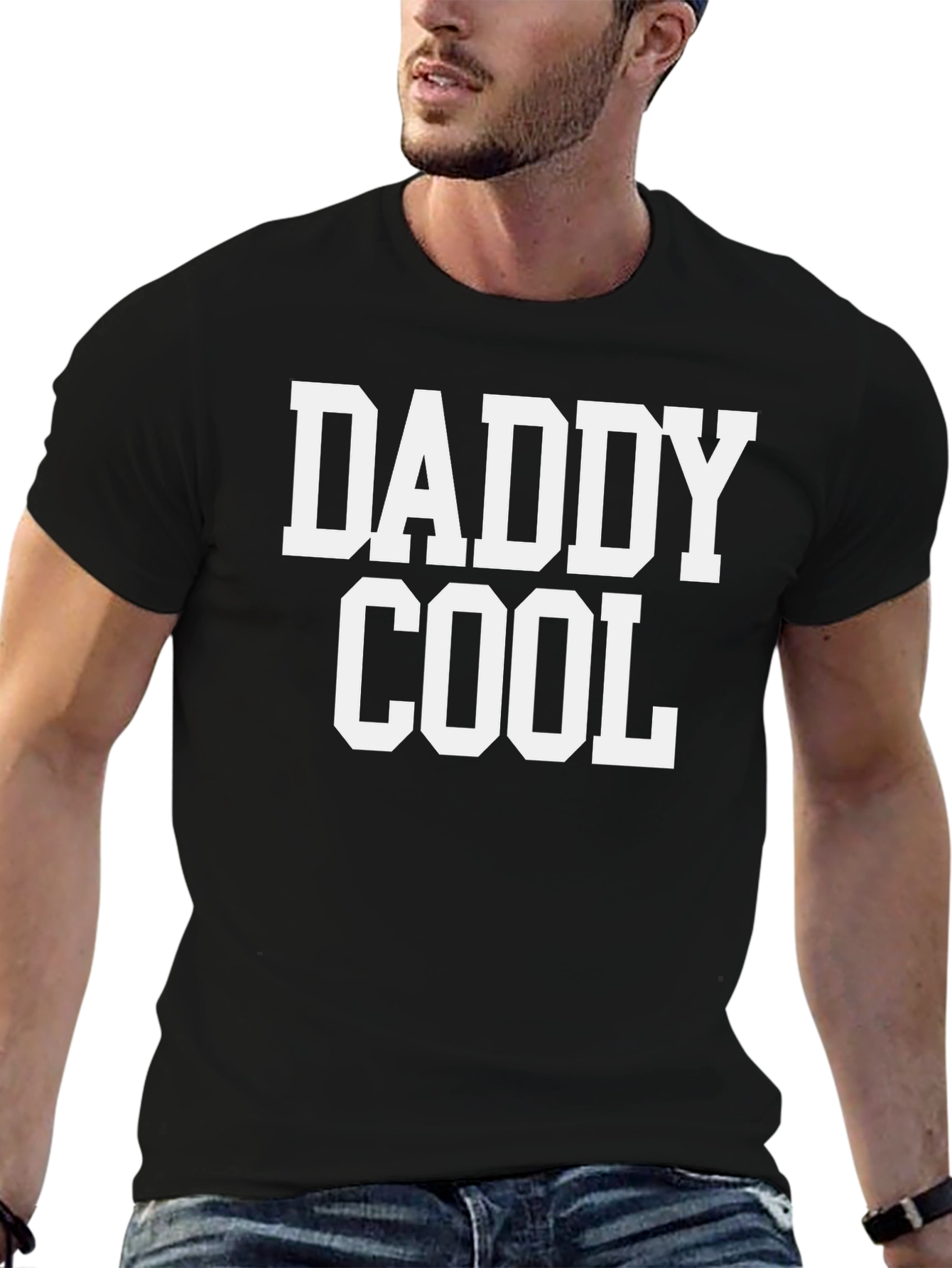 Camiseta Negra Daddy Cool