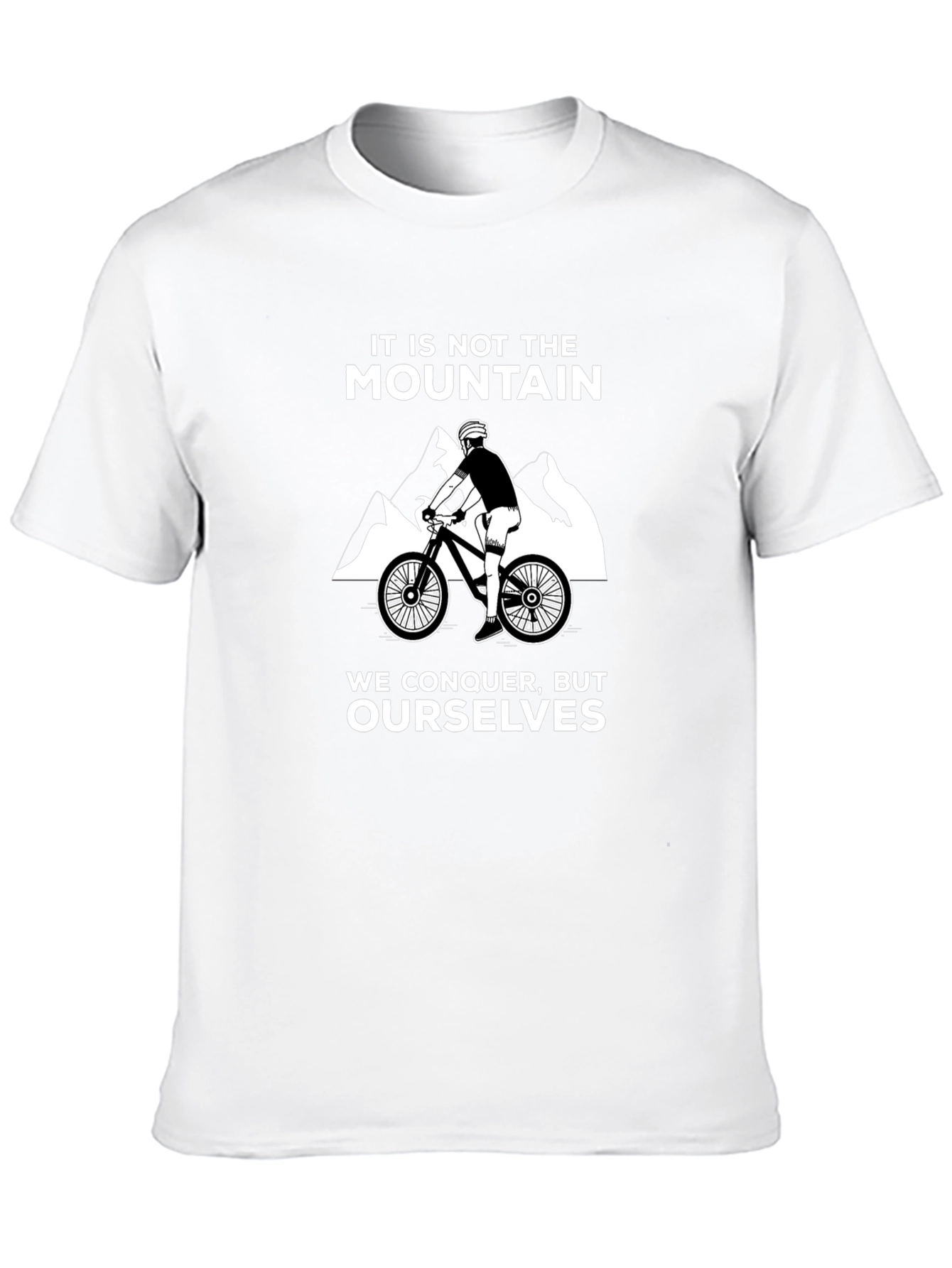 Camiseta Ciclismo de Montaña: Supérate a ti Mismo
