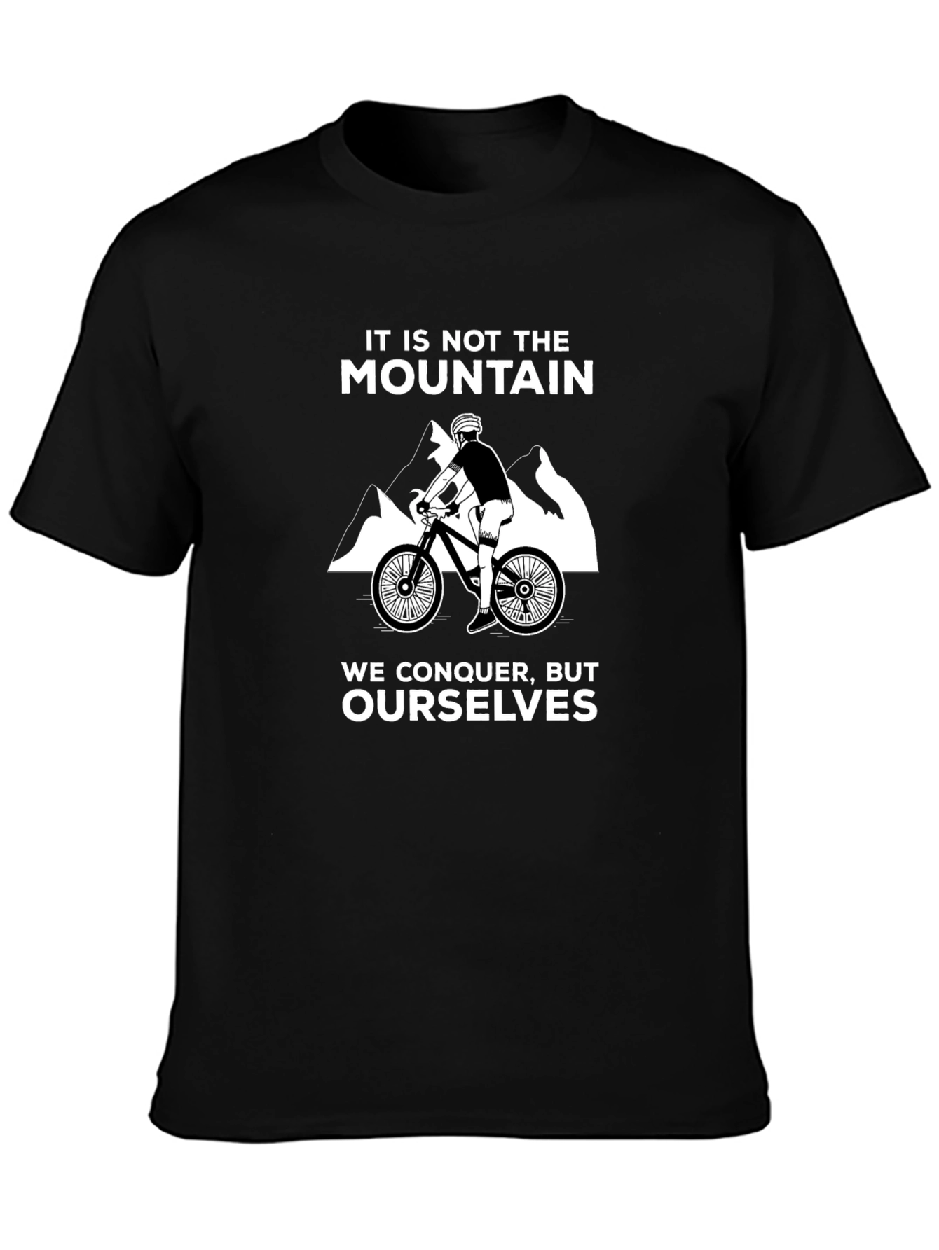 Camiseta Ciclismo de Montaña: Supérate a ti Mismo
