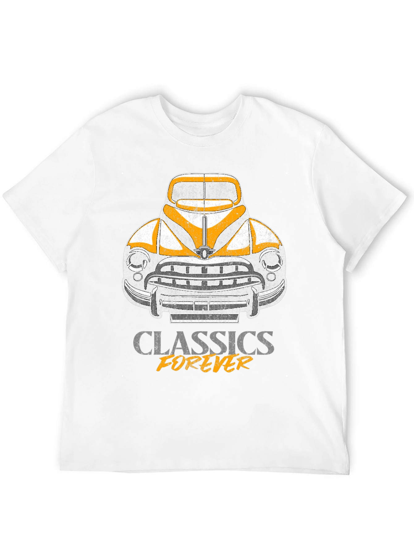 Camiseta Clásicos Forever - Diseño Retro Automóvil