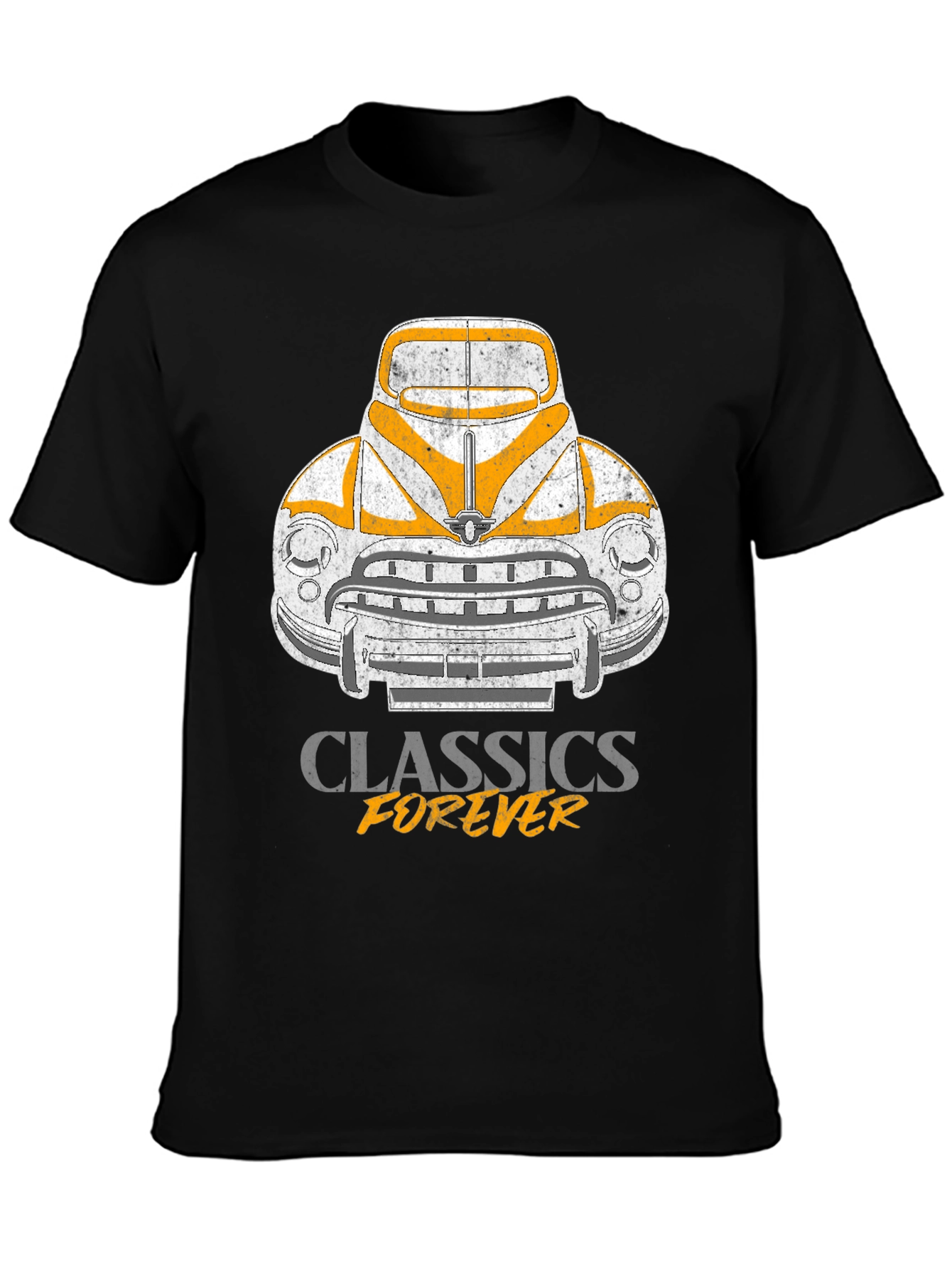 Camiseta Clásicos Forever - Diseño Retro Automóvil