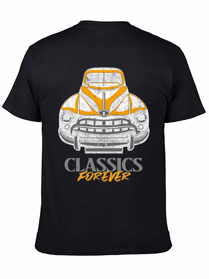 Camiseta Clásicos Forever - Diseño Retro Automóvil