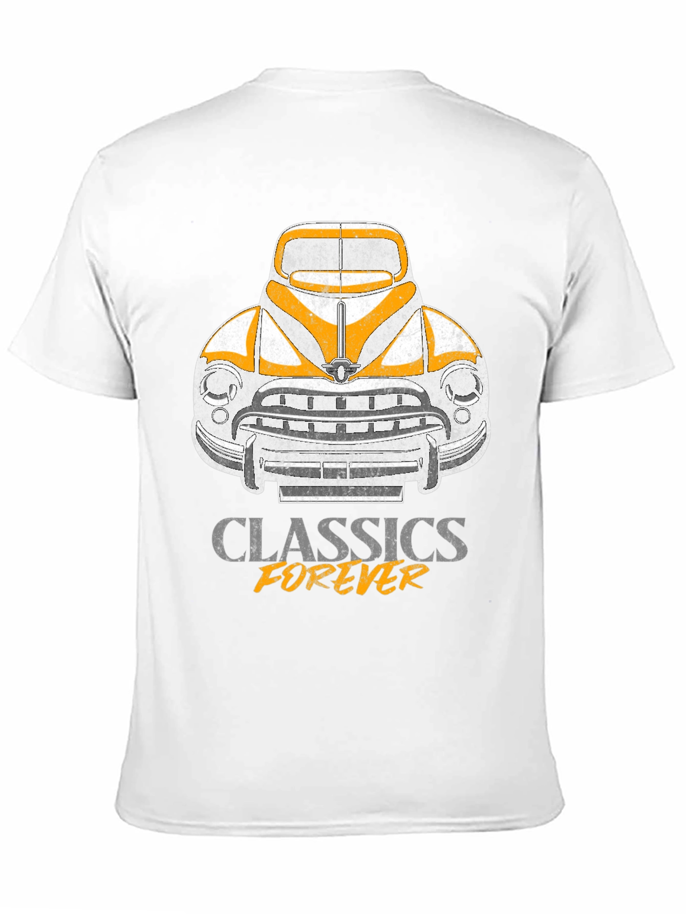 Camiseta Clásicos Forever - Diseño Retro Automóvil